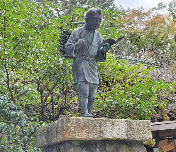 二宮金治郎の銅像